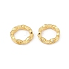 Brass Clear Cubic Zirconia Bead Frame LS-KK-D375-33G-01-1