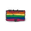 Rainbow Color Pride Flag Enamel Pin JEWB-G019-09B-1