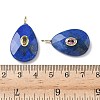 Dyed Natural Lapis Lazuli Pendants G-I391-04G-06-3