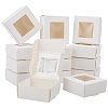 Square Paper Boxes with Clear Window SOAP-DJ0001-02B-03-1