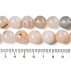 Natural Dendritic Agate Beads Strands G-A248-A07-05-5