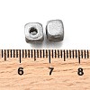 Spray Painted Wooden Beads WOOD-P021-01A-M-4