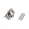 Zinc Alloy Bag Twist Lock Accessories AJEW-WH0258-078A-1