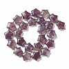 Natural Amethyst Beads Strands G-NH0005-023-3