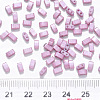 2-Hole Baking Painted Glass Seed Beads SEED-S031-M-599-3