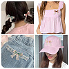 24Pcs 4 Styles Polyester Lace Bowknot Ornament Accessories DIY-TA0015-29-7