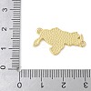 Brass Connector Charms KK-K298-21G-3