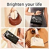 Alloy Rhinestone & Glass & CCB Plastic & Polyester Pendant Decorations HJEW-YW00504-6