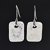 Natural Quartz Crystal Dangle Earrings EJEW-C119-02P-06-2