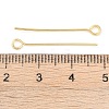 Brass Eye Pins KK-N254-48C-G-3