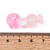 Frosted Transparent Acrylic Beads FACR-C001-01H-3