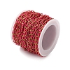 304 Stainless Steel Enamel Cable Chains CHS-R020-02G-07-3