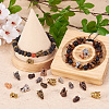 24 Pcs 12 Styles Tibetan Style Alloy Beads FIND-TA0001-32-13