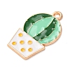 Alloy with Enamel Pendants AL-CBA9CD2-02C-2