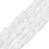 Electroplate Glass Beads Strands EGLA-J046-AB07-1