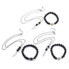 Pendant Necklaces and Stretch Bracelets Sets SJEW-JS01071-1