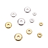 Flat Round Brass Spacer Beads KK-CJ0001-26-4