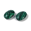 Synthetic Malachite Cabochons G-O175-15L-01-2