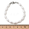 Plastic Pearl Beaded Bracelets for Women BJEW-L716-01P-5