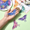 20Pcs 5 Colors Cloth Simulation Gauze Butterfly Ornament Accessories DIY-SP0005-69-4