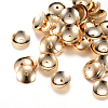 Apetalous Brass Bead Caps KK-R037-89KC-1