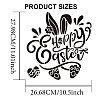 MAYJOYDIY US 1Pc Easter PET Hollow Out Drawing Painting Stencils DIY-MA0003-40C-2