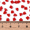 Baking Paint Glass Seed Beads SEED-N007-30I-4