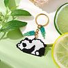 Glass Seed Beads Keychain KEYC-MZ00003-2