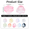 90Pcs 9 Colors Lampwork Beads LAMP-PA0001-12-2