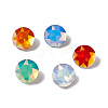 Light AB Style Eletroplate K9 Glass Rhinestone Cabochons RGLA-J033-B-LA-2