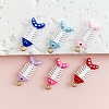 Alloy Enamel Pendants ENAM-A012-17A-G-1