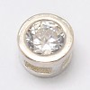 925 Sterling Silver Slide Charms STER-K020-04S-1