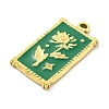 Real 18K Gold Plated Vacuum Plating 304 Stainless Steel Pendants STAS-L278-012G-02-2