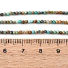 Natural African Turquoise(Jasper) Beads Strands G-K366-G01-2mm-5