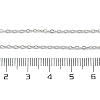 Non-Tarnish 304 Stainless Steel Cable Chain Necklace for Men Women NJEW-K245-014B-2