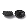 1-Hole Alloy Shank Buttons BUTT-WH0028-50C-1
