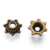 Tibetan Style Zinc Alloy Bead Caps MLF0514Y-01-1