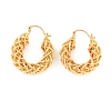 Brass Hoop Earring for Women LS-EJEW-L288-002G-2