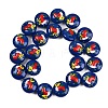 Christmas Handmade Lampwork Enamel Beads X1-LAMP-C020-03F-1