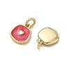 Brass Enamel Pendants KK-CBA5585-08G-3