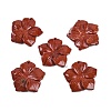 Natural Red Jasper Carved Pendants G-B097-01A-01-1