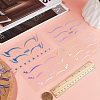 Gorgecraft 9Pcs 9 Style Laser Eye Tattoo Stickers MRMJ-GF0001-40-3