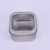 Tinplate Iron Tins CON-WH0074-26P-B-1