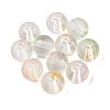 Frosted Baking Painted Glass Beads DGLA-N005-8mm-02-2