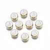 Alloy Enamel Beads ENAM-N052-006-01J-RS-1