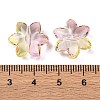 633Pcs Transparent Two Tone Acrylic Beads MACR-K359-18A-3