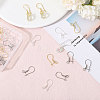 60Pcs 6 Styles 316 Surgical Stainless Steel Earring Findings STAS-CA0002-20-5