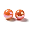 UV Plating Rainbow Iridescent Acrylic Beads LS-X-PACR-D070-01L-2
