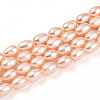 Natural Cultured Freshwater Pearl Beads Strands PEAR-N012-AA-02-2