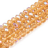 Electroplate Glass Beads Strands LS-EGLA-A044-T6mm-L23-1